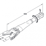 Klucz do stopek Axilo 78