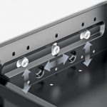 Kontener biurowy zestaw, częściowy wysuw, Silent System, 392 x 530