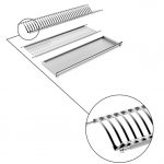 Ociekarka do szafki 50, chrom