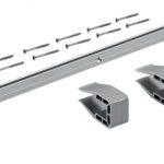 SlideLine M Zestaw profili: 1 profil, 4000 mm, 18 mm