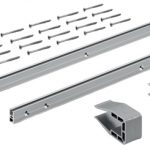 SlideLine M Zestaw profili: 2 profile, 2500 mm, 25 mm