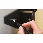 Szablon do nawierceń i wyznaczania osi otworu