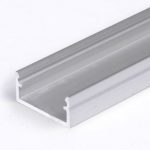 TM-profil LED Begton srebrny anodowany, klosz mleczny, 2000mm