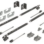 Zestaw SysLine S z Silent System w kierunku zamykania i otwierania