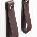 Gałka skórzana 7G20, – Czekoladowy