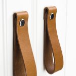 Gałka skórzana 7G20, – Koniakowy