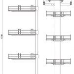 Cargo Maxi Vicino 45, 5 poziomów, H-1745, chrom