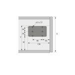 Rozwórka do klap z linką Lift Mini, – Hettich, 40N, 9206675, 4023149888045