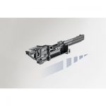 Kontener biurowy zestaw, pełen i ponad pełen wysuw, 392, kolor czarny