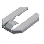 Zawias uzupełniający Kamat, Zaślepka kolor popielaty opcjonalna