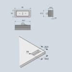 Przełącznik Touch Basic Inlay do systemów Lega