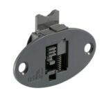 SlideLine 55 Plus Element prowadzący do szafy z drzwiami wpuszczanymi