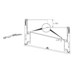 Push to open Silent adapter elastyczny