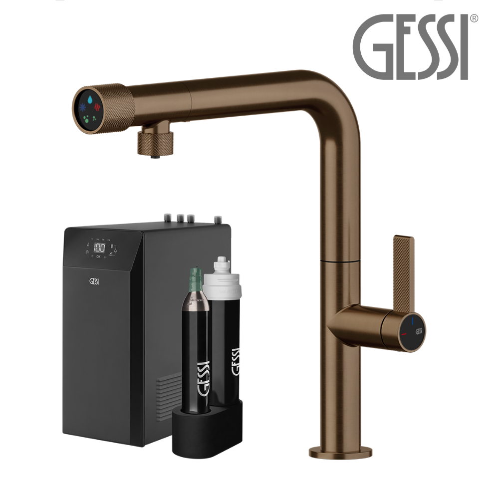 Bateria wielofunkcyjna Gessi Essenza 60732 (hot + cold)